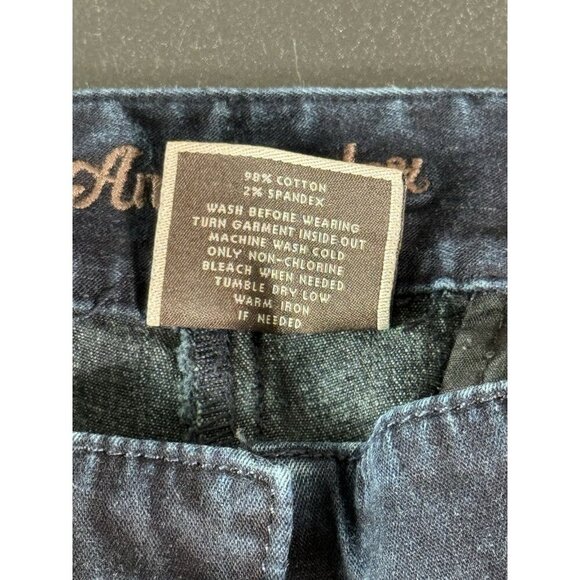 Ann Taylor Modern Fit Lindsay Waist Jean Trousers Sailor Buttons Womens 12 - Picture 6 of 9